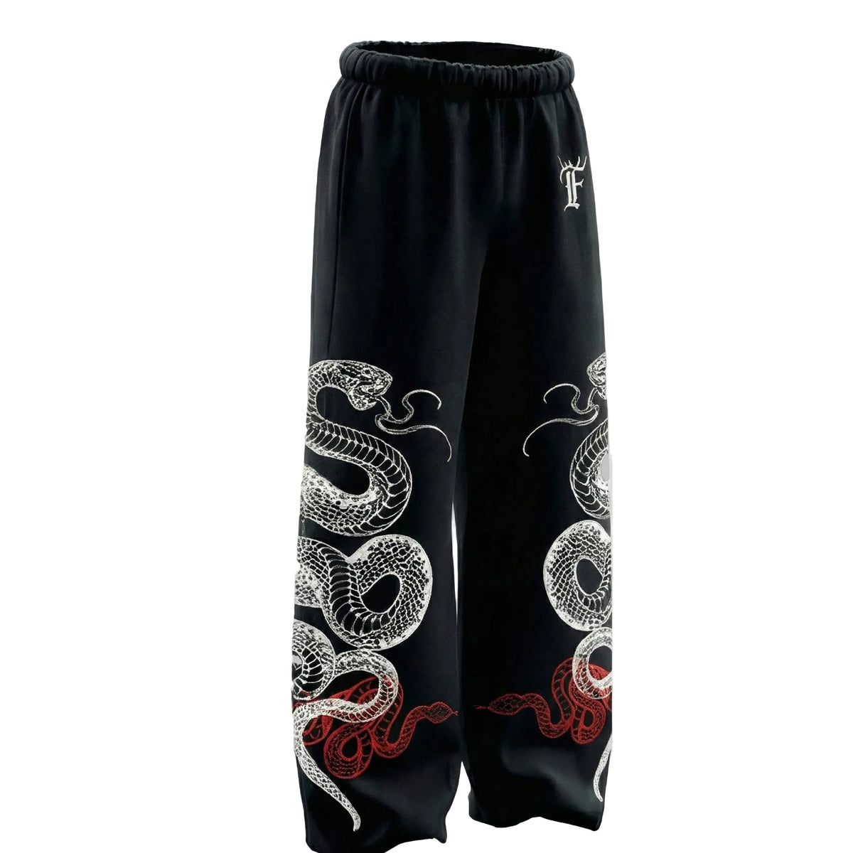 Noir Serpent Signature • Track Pant • Baggy Fit