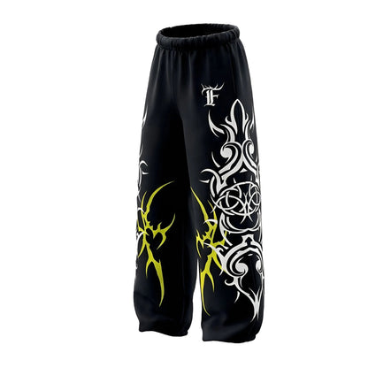 Obsidian Antler Signature • Track Pant • Baggy Fit