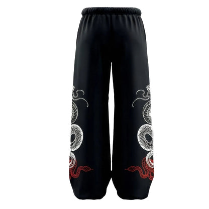 Noir Serpent Signature • Track Pant • Baggy Fit