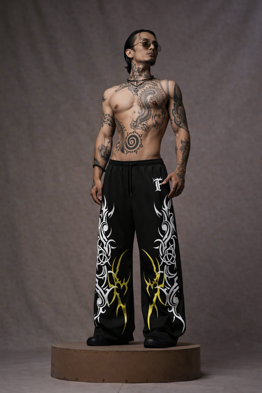 Obsidian Antler Signature • Track Pant • Baggy Fit