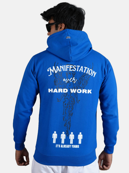 MENIFESTATION | HOODIE | UNISEX | BLUE